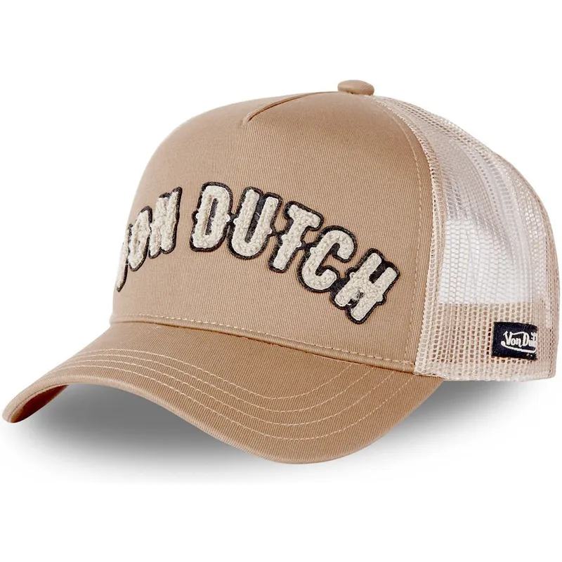 casquette-trucker-beige-buckl-be-von-dutch