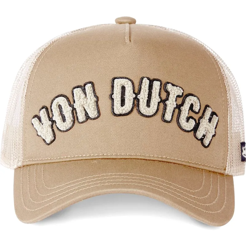 cepur-izliekta-truckeris-bruns-snapback-buckl-m-no-von-dutch