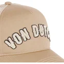 cepur-izliekta-truckeris-bruns-snapback-buckl-m-no-von-dutch