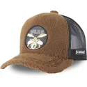 cepur-izliekta-truckeris-bruns-snapback-koijots-looney-tunes-no-capslab