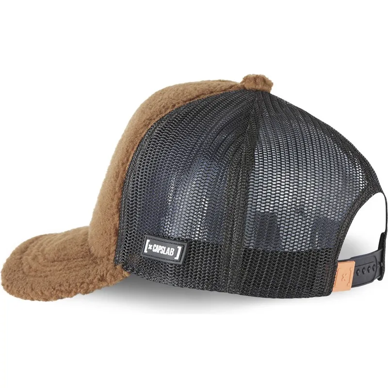 cepur-izliekta-truckeris-bruns-snapback-koijots-looney-tunes-no-capslab