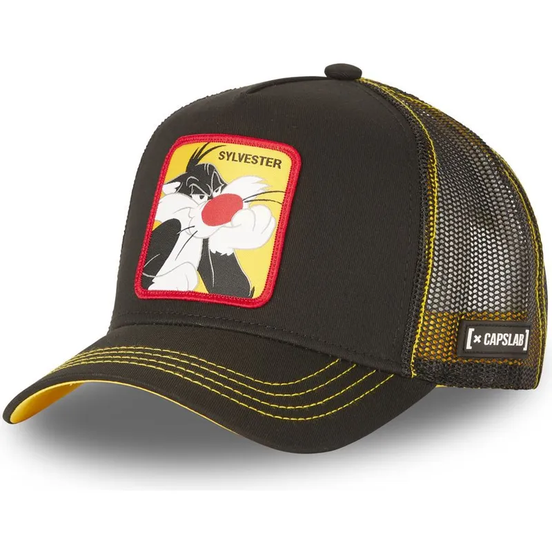 cap-izliekta-black-snapback-silvestre-looney-tunes-no-capslab cap-izliekta-black-snapback-silvestre-looney-tunes-no-capslab