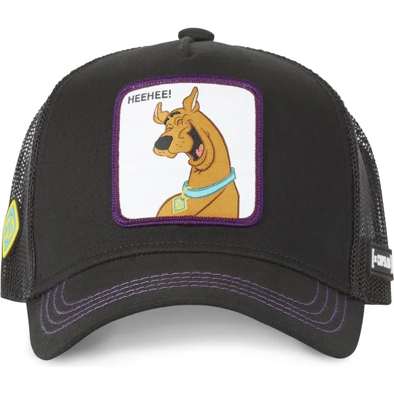 cepur-izliekta-truckeris-melns-snapback-heehee-hee2-scooby-doo-no-capslab