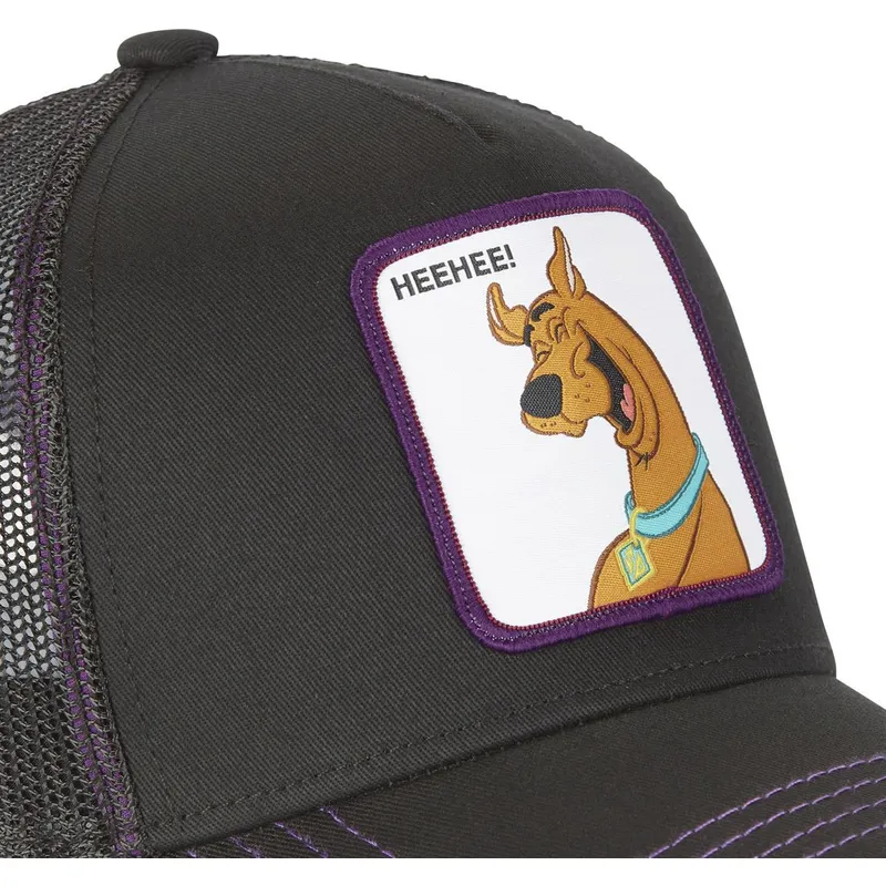 cepur-izliekta-truckeris-melns-snapback-heehee-hee2-scooby-doo-no-capslab
