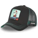 cepur-izliekta-truckeris-melns-snapback-cas-act1-daisuke-duke-fleed-robots-grendizer-no-capslab