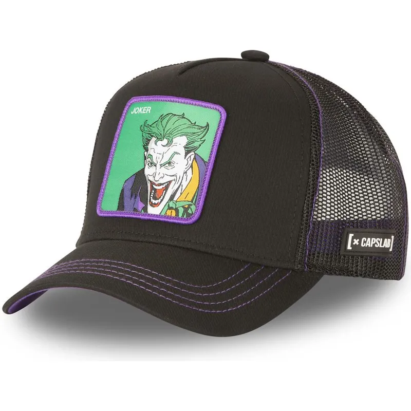 cepur-izliekta-truckeris-melns-snapback-jok1-joker-dc-comics-no-capslab cepur-izliekta-truckeris-melns-snapback-jok1-joker-dc-comics-no-capslab