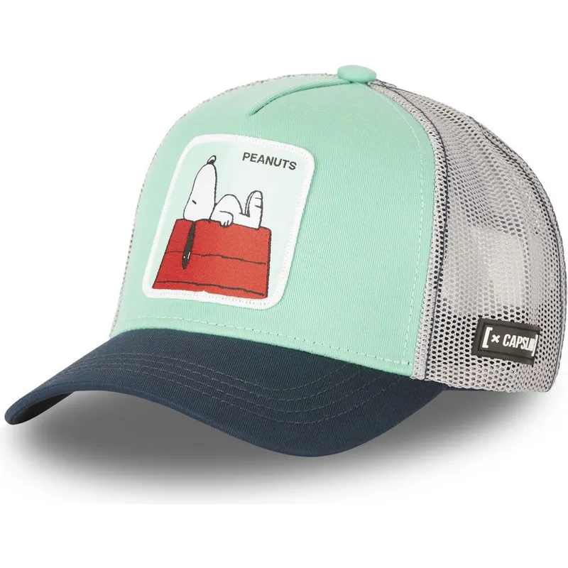 cepur-izliekta-truckeris-zals-snapback-pe2-snoopy-zemesrieksti-no-capslab cepur-izliekta-truckeris-zals-snapback-pe2-snoopy-zemesrieksti-no-capslab