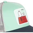 cepur-izliekta-truckeris-zals-snapback-pe2-snoopy-zemesrieksti-no-capslab