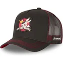 cepur-izliekta-truckeris-melns-snapback-lo1-bakss-bannijs-un-dafijs-daks-looney-tunes-no-capslab