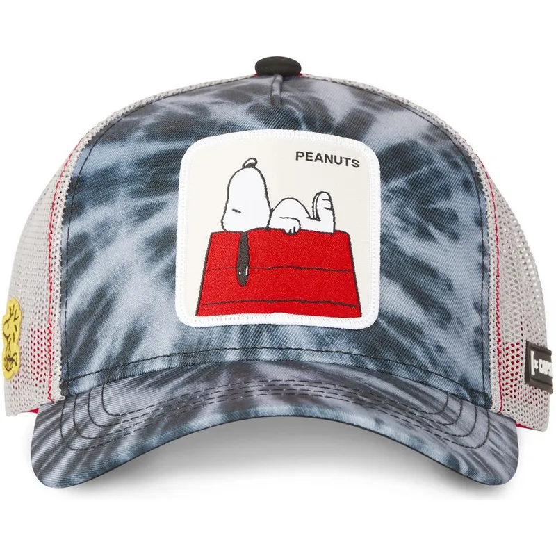 cepur-izliekta-truckeris-tumsi-zils-snapback-tie-snoopy-zemesrieksti-no-capslab