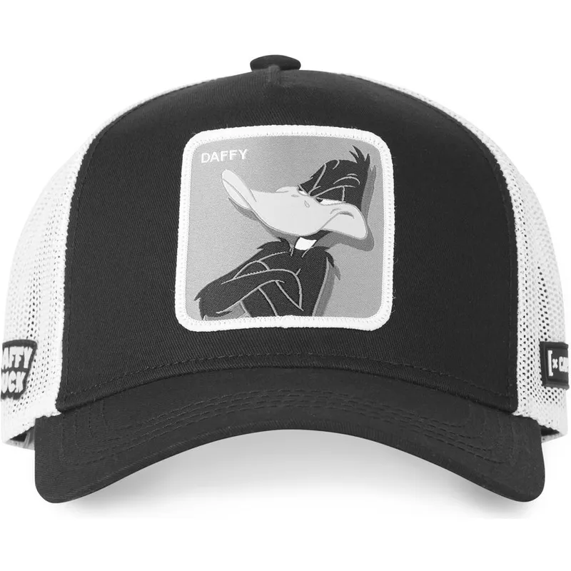 cepur-izliekta-truckeris-melns-snapback-da2-duffy-duck-looney-tunes-no-capslab