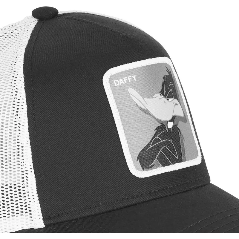 cepur-izliekta-truckeris-melns-snapback-da2-duffy-duck-looney-tunes-no-capslab