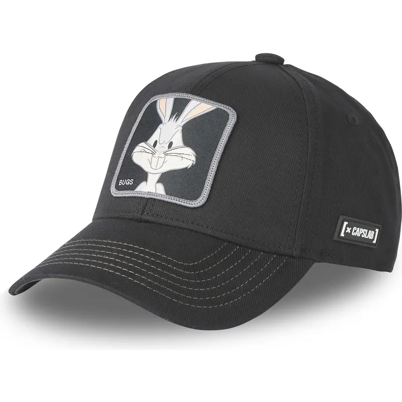 cepur-izliekta-melns-snapback-bu5-bakss-bannijs-looney-tunes-no-capslab