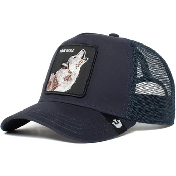 Cap izliekta navy blue snapback The Farm no Goorin Bros.
