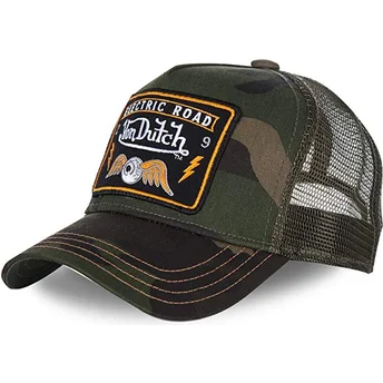 Cepur izliekta šoferis maskēšanas snapback SQUARE4 no Von Dutch