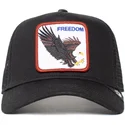 czapka-trucker-czarna-orzel-freedom-od-goorin-bros