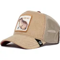 cepur-izliekta-truckeris-bruns-snapback-low-key-best-mate-the-farm-no-goorin-bros