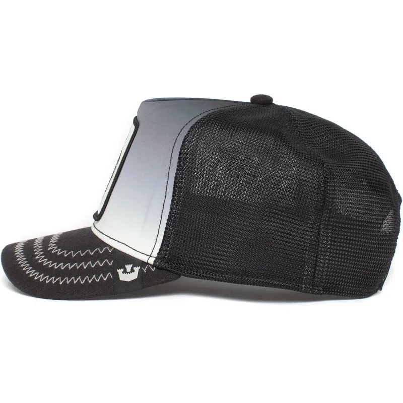 cepur-izliekta-truckeris-melns-snapback-vulture-back-off-buzzard-the-farm-no-goorin-bros