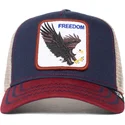truckerkeps-marinbla-och-rod-orn-the-freedom-eagle-the-farm-fran-goorin-bros