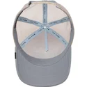 czapka-trucker-pomaranczowo-szara-koza-the-goat-the-farm-od-goorin-bros