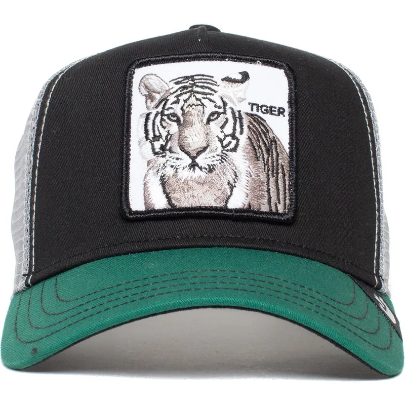 czarna-i-zielona-czapka-trucker-z-tygrysem-the-white-tiger-the-farm-od-goorin-bros