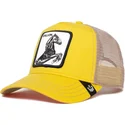 cepur-izliekta-truckeris-dzeltens-snapback-the-stallion-the-farm-no-goorin-bros