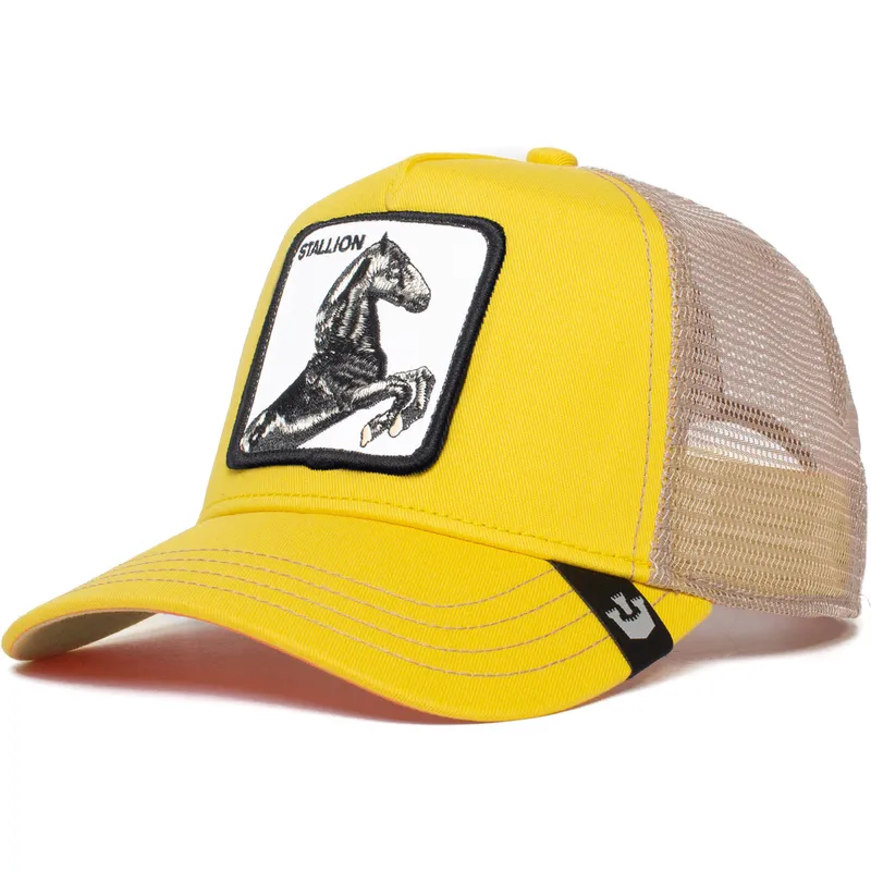 cepur-izliekta-truckeris-dzeltens-snapback-the-stallion-the-farm-no-goorin-bros cepur-izliekta-truckeris-dzeltens-snapback-the-stallion-the-farm-no-goorin-bros