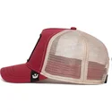 gorra-trucker-roja-y-blanca-rottweiler-the-baddest-boy-the-farm-de-goorin-bros