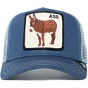cepur-izliekta-truckeris-zils-snapback-the-ass-the-farm-no-goorin-bros