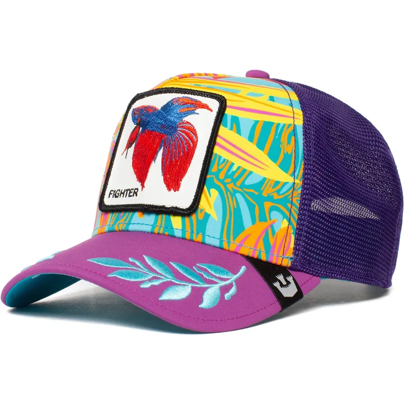 cap-izliekta-violet-snapback-pez-luchador-no-siam-fighter-even-betta-the-farm-the-farm-no-goorin-bros