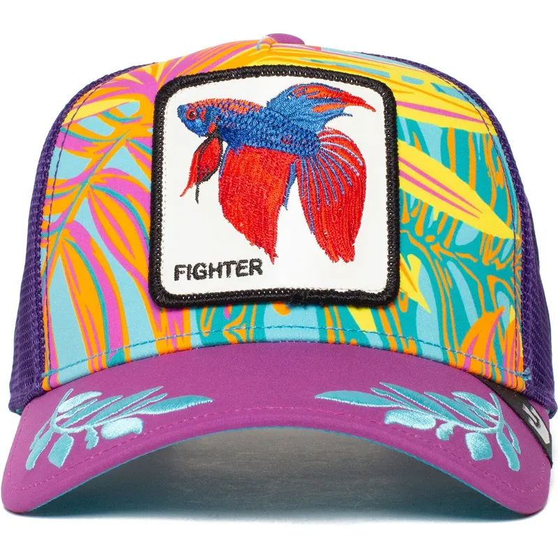 cepur-izliekta-soferis-violets-snapback-pez-luchador-no-siam-fighter-even-betta-the-farm-the-farm-no-goorin-bros
