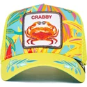 gorra-trucker-amarilla-cangrejo-crabby-totally-clawsome-the-farm-de-goorin-bros