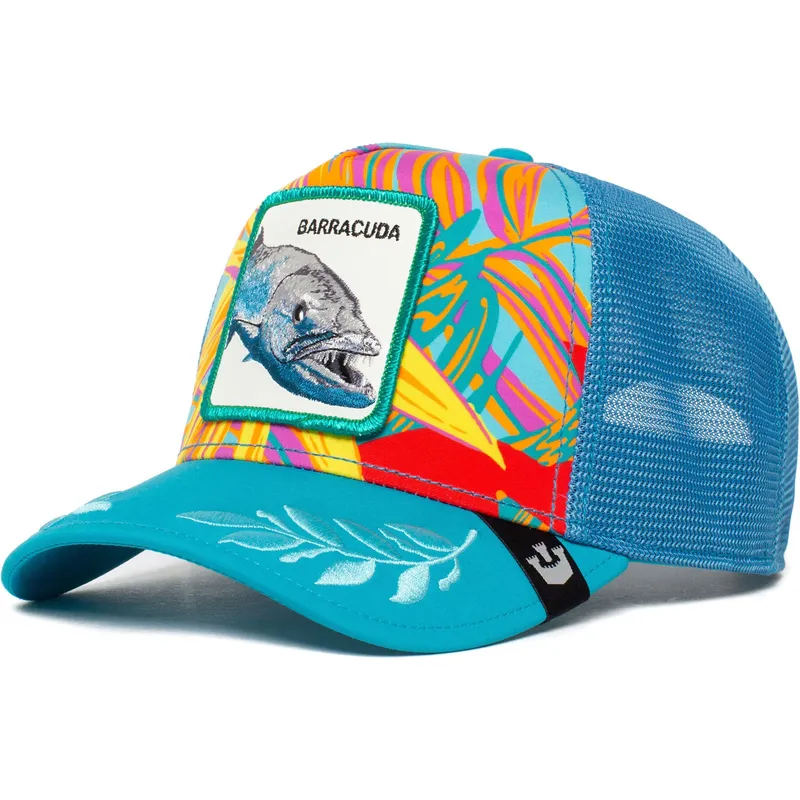 cepur-izliekta-truckeris-zils-snapback-ooh-the-farm-no-goorin-bros