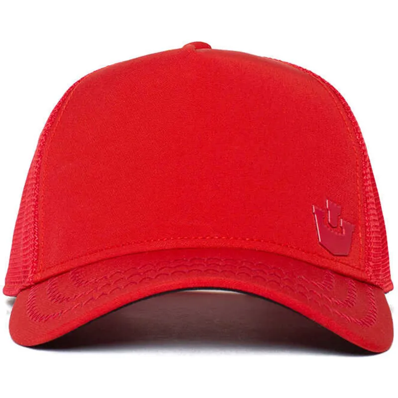 cepur-izliekta-truckeris-sarkans-snapback-gateway-the-farm-no-goorin-bros