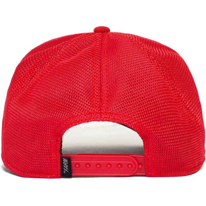 cepur-izliekta-truckeris-sarkans-snapback-gateway-the-farm-no-goorin-bros