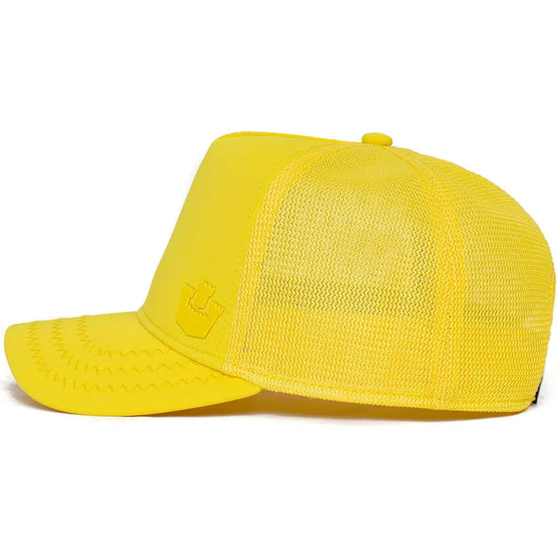 cepur-izliekta-truckeris-dzeltens-snapback-gateway-the-farm-no-goorin-bros