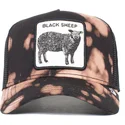 cepur-izliekta-truckeris-melns-snapback-acid-sheep-the-farm-no-goorin-bros