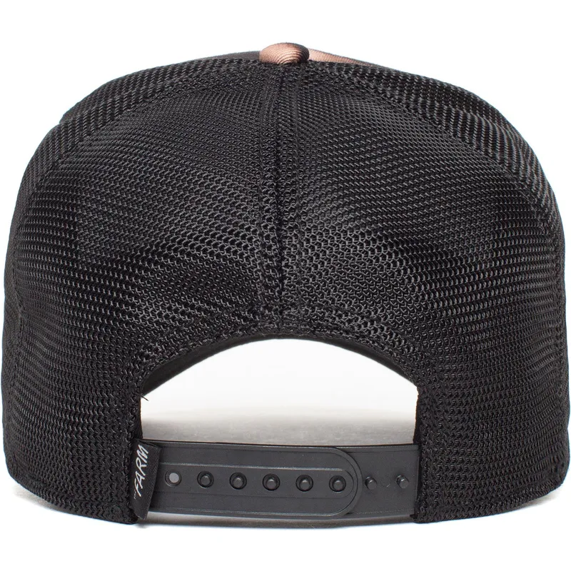 cepur-izliekta-truckeris-melns-snapback-acid-sheep-the-farm-no-goorin-bros