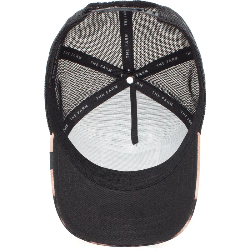 cepur-izliekta-truckeris-melns-snapback-acid-sheep-the-farm-no-goorin-bros