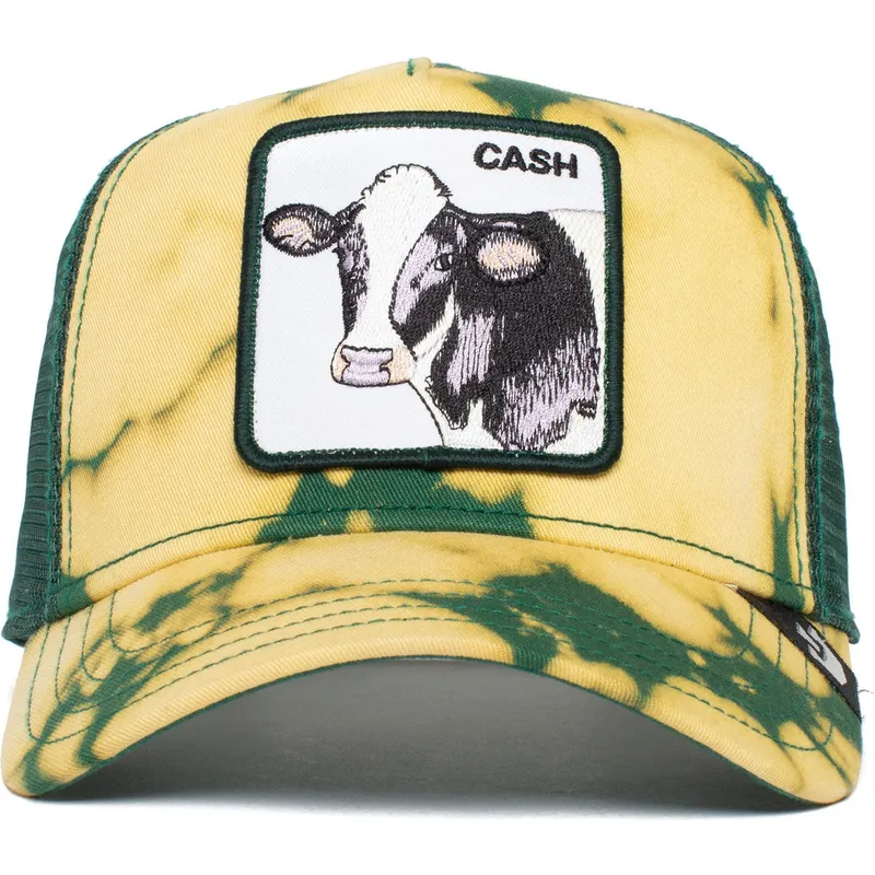 cepur-izliekta-truckeris-zals-snapback-cash-acid-cow-the-farm-no-goorin-bros