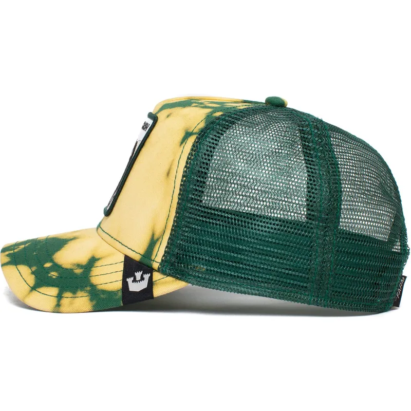 cepur-izliekta-truckeris-zals-snapback-cash-acid-cow-the-farm-no-goorin-bros