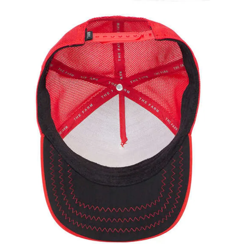 cepur-izliekta-truckeris-sarkans-snapback-gateway-the-farm-no-goorin-bros