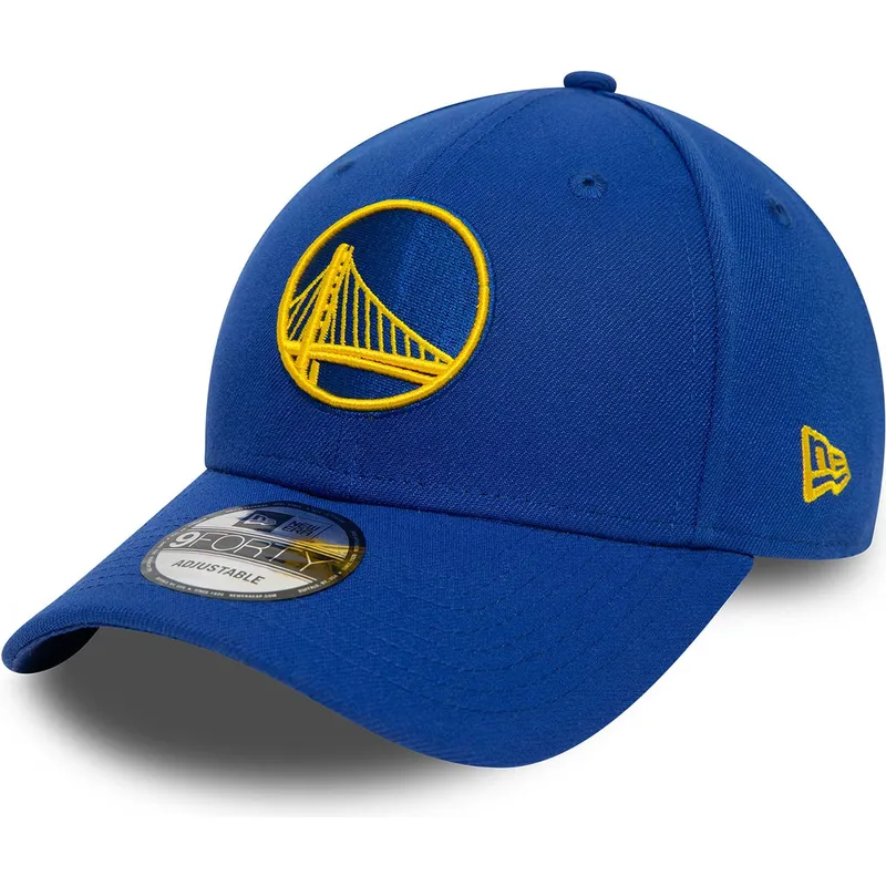cepur-izliekta-zils-regulejams-9forty-the-league-no-golden-state-warriors-nba-no-new-era