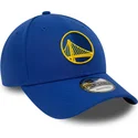 gorra-curva-azul-ajustable-9forty-the-league-de-golden-state-warriors-nba-de-new-era