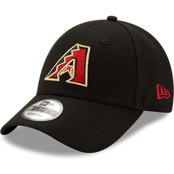 Cepur izliekta melns regulējams 9FORTY The League no Arizona Diamondbacks MLB no New Era