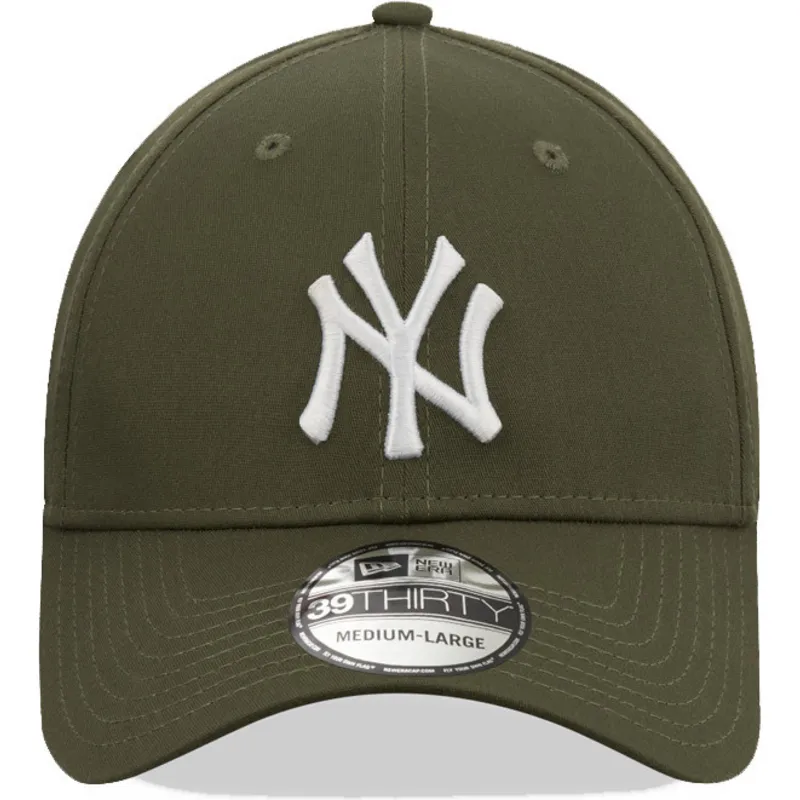 cap-izliekta-green-ajustada-39thirty-league-essential-no-new-york-yankees-mlb-no-new-era