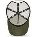grune-und-weisse-9forty-a-frame-trucker-kappe-der-new-york-yankees-mlb-von-new-era