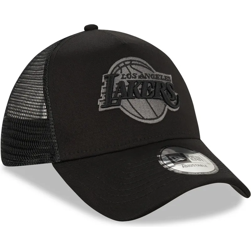 cap-izliekta-black-snapback-9forty-a-frame-tonal-no-los-angeles-lakers-nba-no-new-era