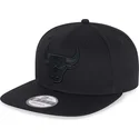 cepur-plakana-melns-snapback-9fifty-no-chicago-bulls-nba-no-new-era
