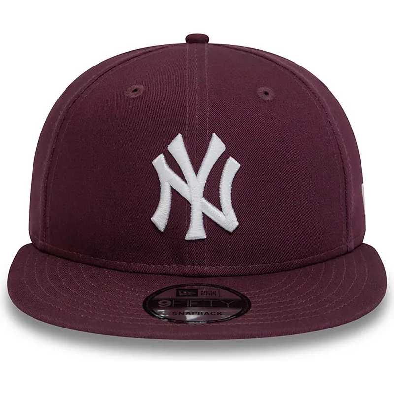 cepur-plakana-sarkans-snapback-9fifty-essential-no-new-york-yankees-mlb-no-new-era